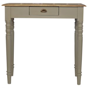 Grey painted writring desk