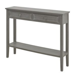 Two drawer console
